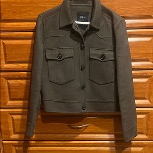 Rails Dark Olive Utility Jacket